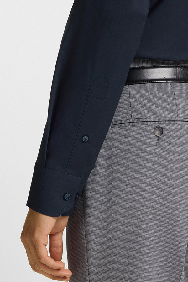 ΠΟΥΚΑΜΙΣΟ BOSS - 404 ΜΠΛΕ